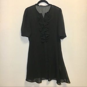 Zara black dress medium